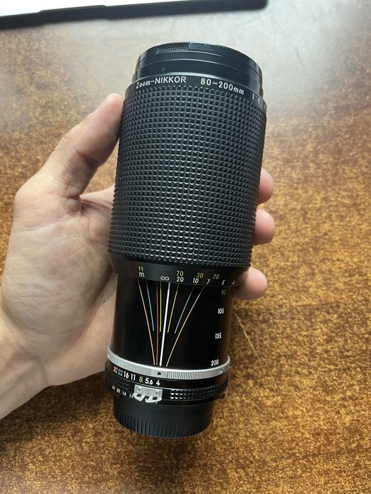 Nikkor ai ais 80-200 teleobiektyw nikon