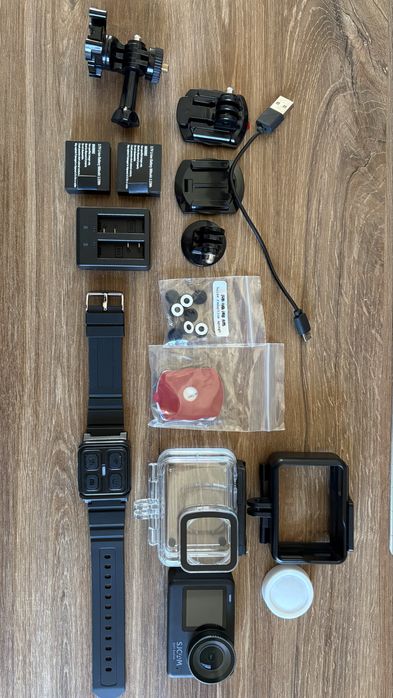 Kamera sportowa SJCAM SJ11 + baterie + pilot + karta 128gb