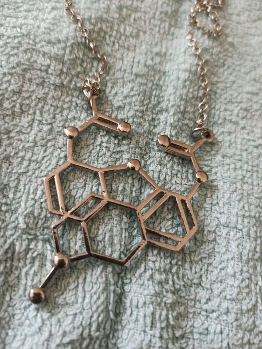 Naszyjnik ozdoby kolor srebrny