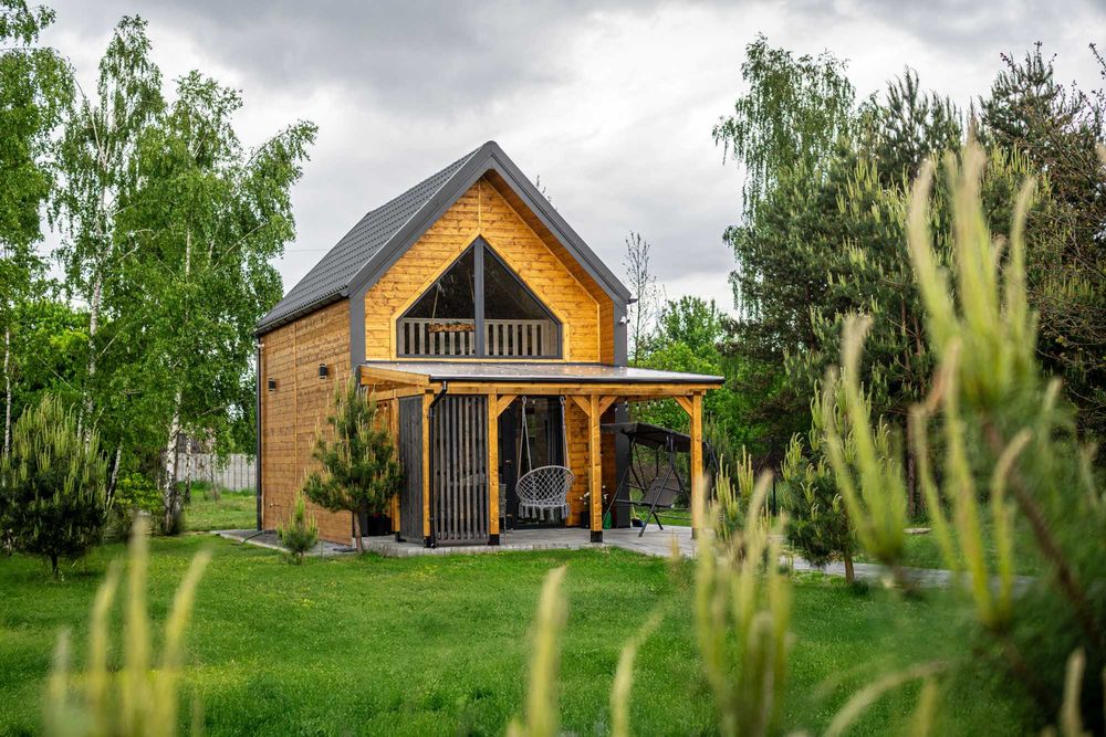 Domek Nowoczesna Stodoła Całoroczny 48m2 Wooden House Stanior