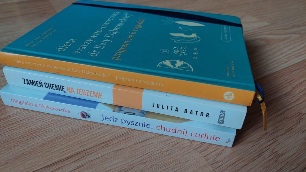 Zmień chemię na jedzenie i Jedz pysznie, chudnij cudnie