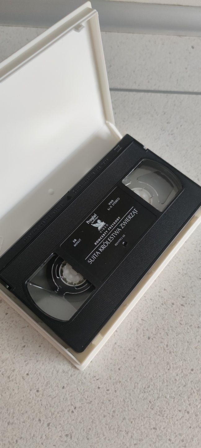 VHS - kaseta - film - Suita królestwa zwierząt - dzika przyroda