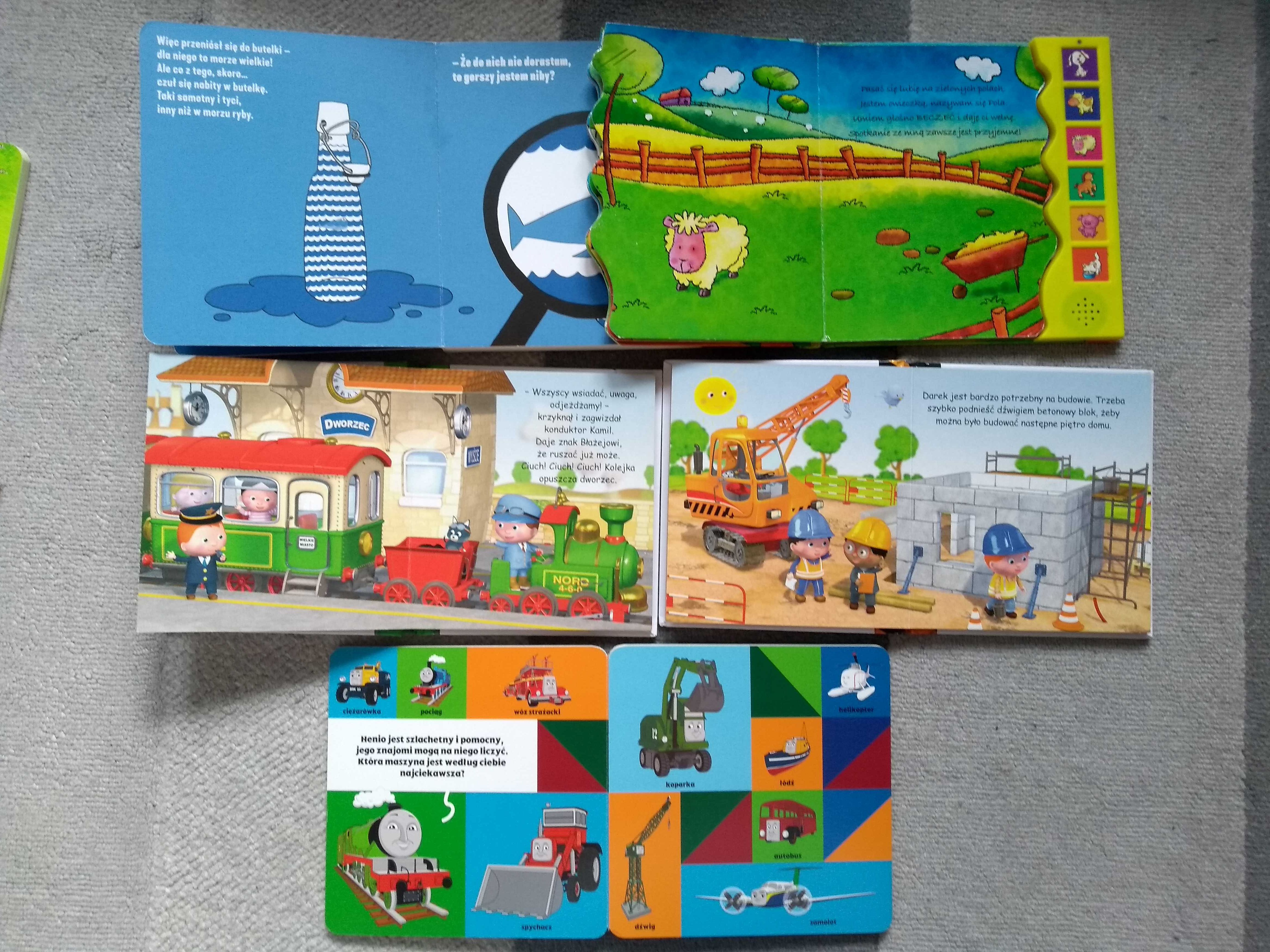 Książeczki dla chłopca 1-3 latka (Tomek i przyjaciele, Mały chłopiec)