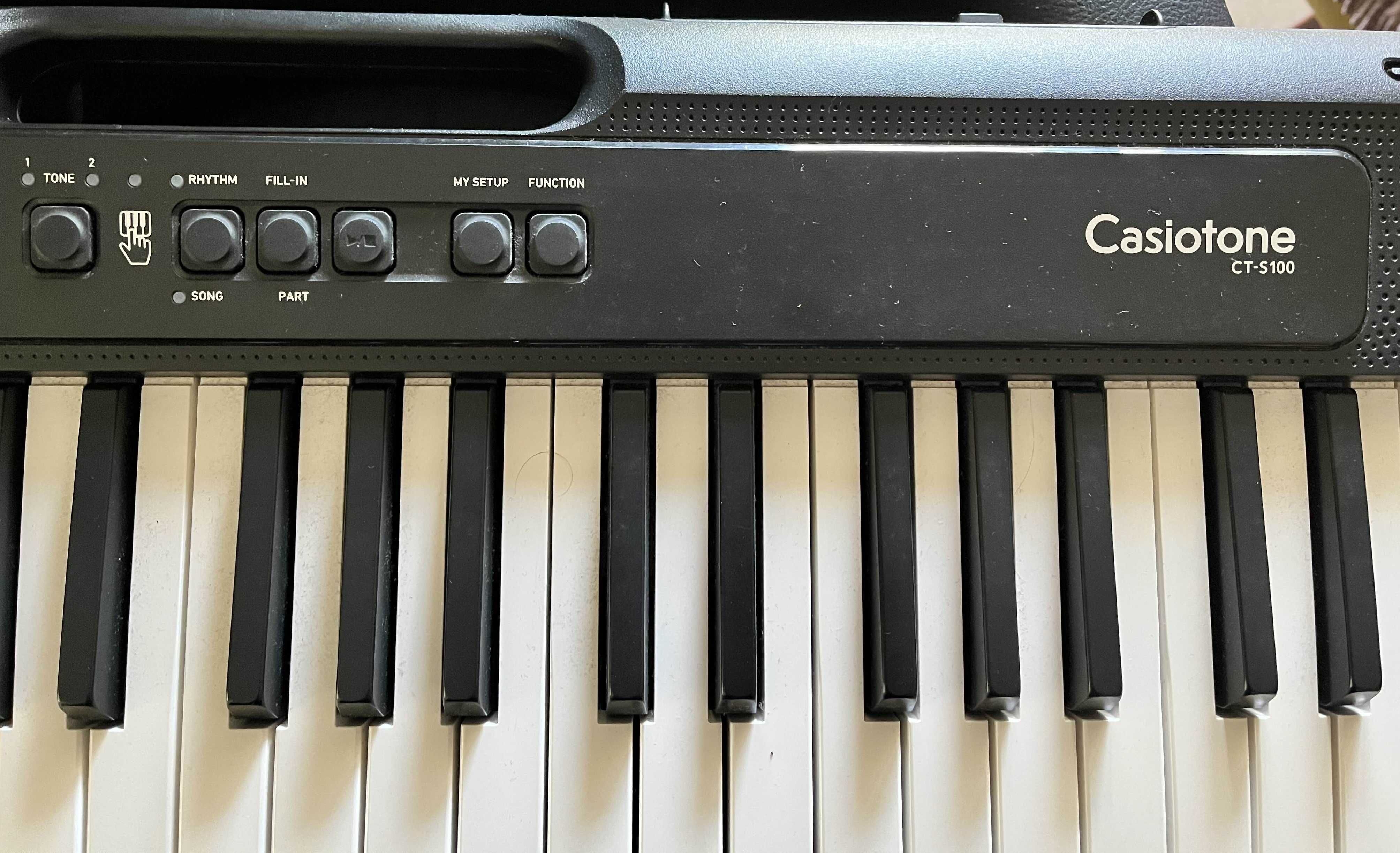 CasioTone CT-S100 – Teclado Musical 61 Teclas