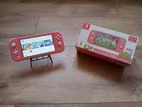 Nintendo Switch Lite + karta 128GB i akcesoria