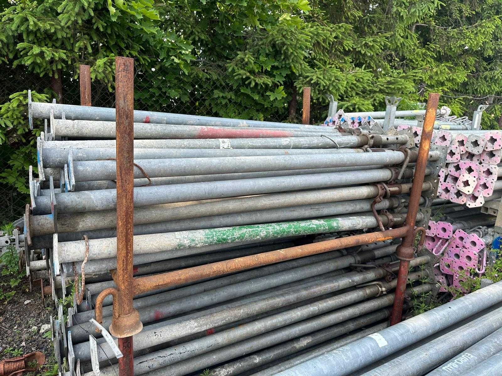 Podpory stropowe stemple ocynkowane OGNIOWO HUNNEBECK 20KN 3,0m