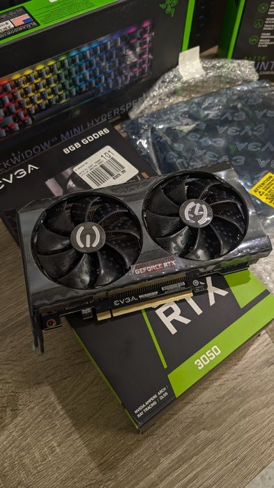 Відеокарта EVGA GeForce RTX 3050 XC GAMING