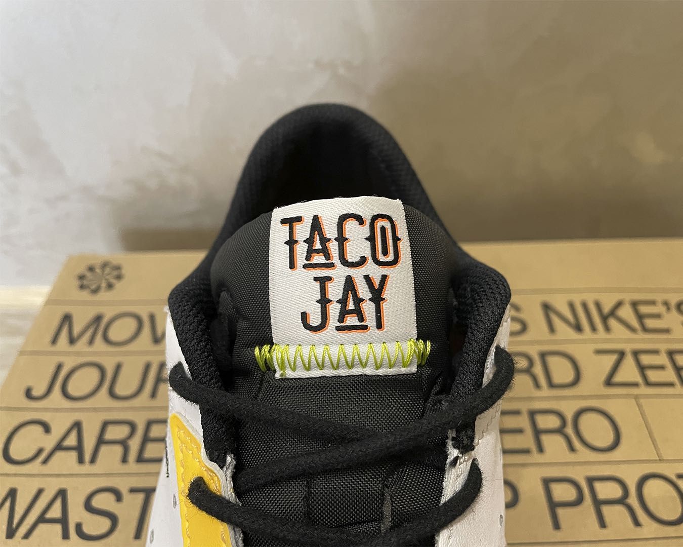 Оригінальні шкіряні кеди Nike Air Jordan Series Taco Jay