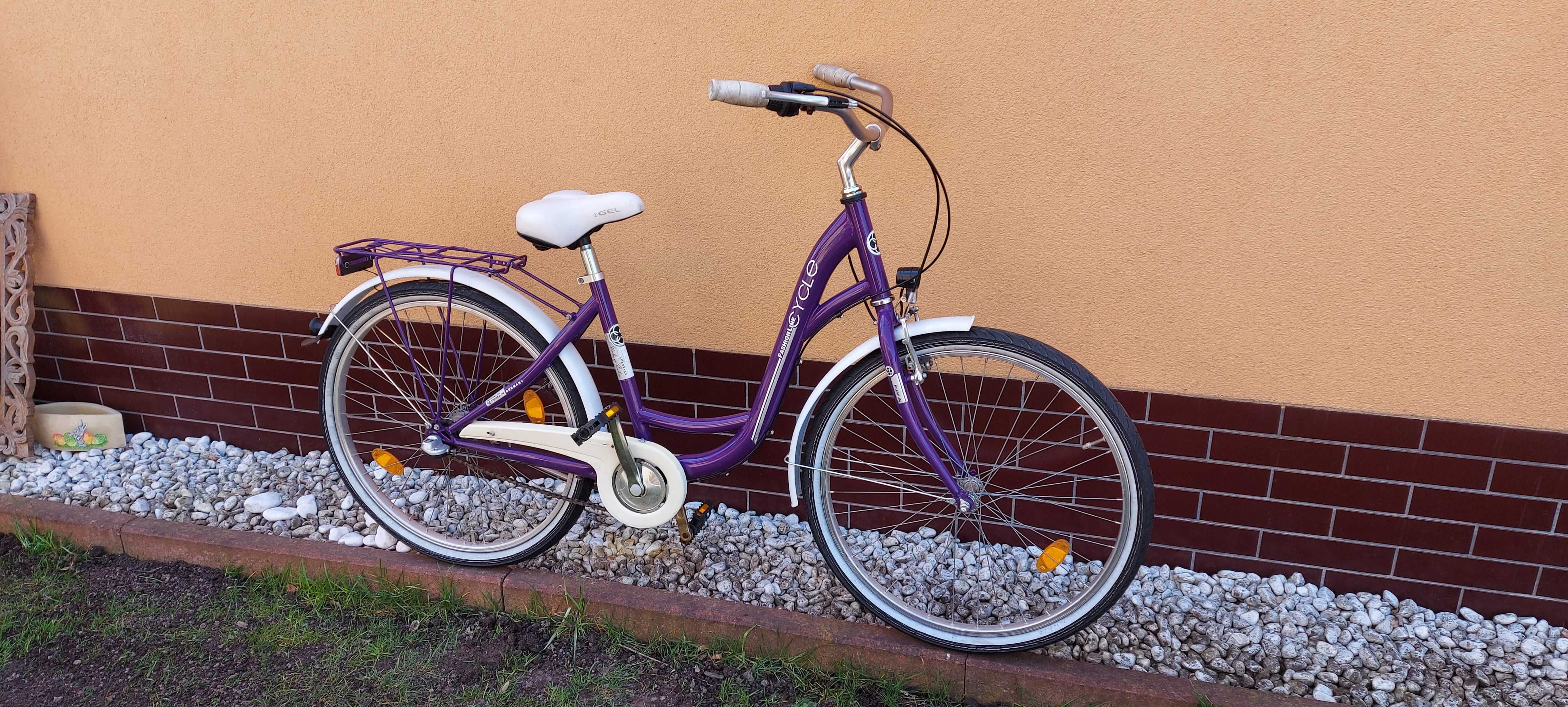 rower miejski damski CYCLE koła 26 Nexus 3 LED