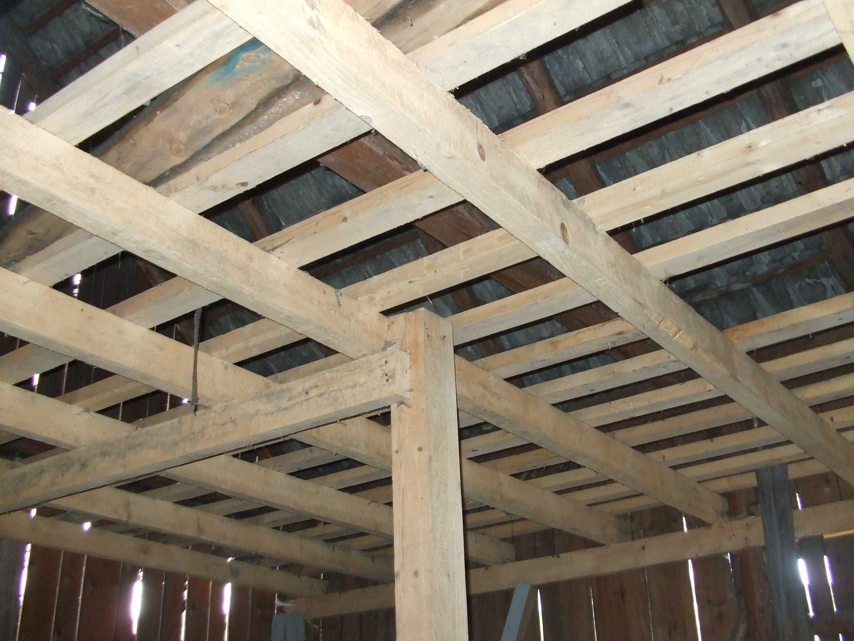 Rozebrany dom drewniany 5x8m-Konstrukcja do sprzedania tanio