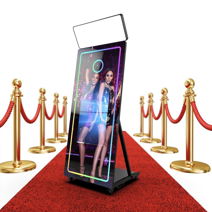 Fotolustro 65” Slim Zestaw Fotobudka 65 cali