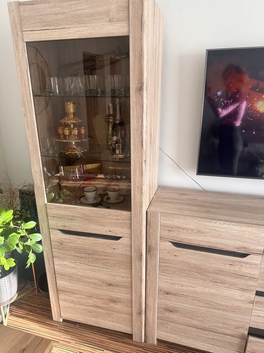 Rezerwacja Meblościanka komplet mebli 3 komody pojemne jak nowe