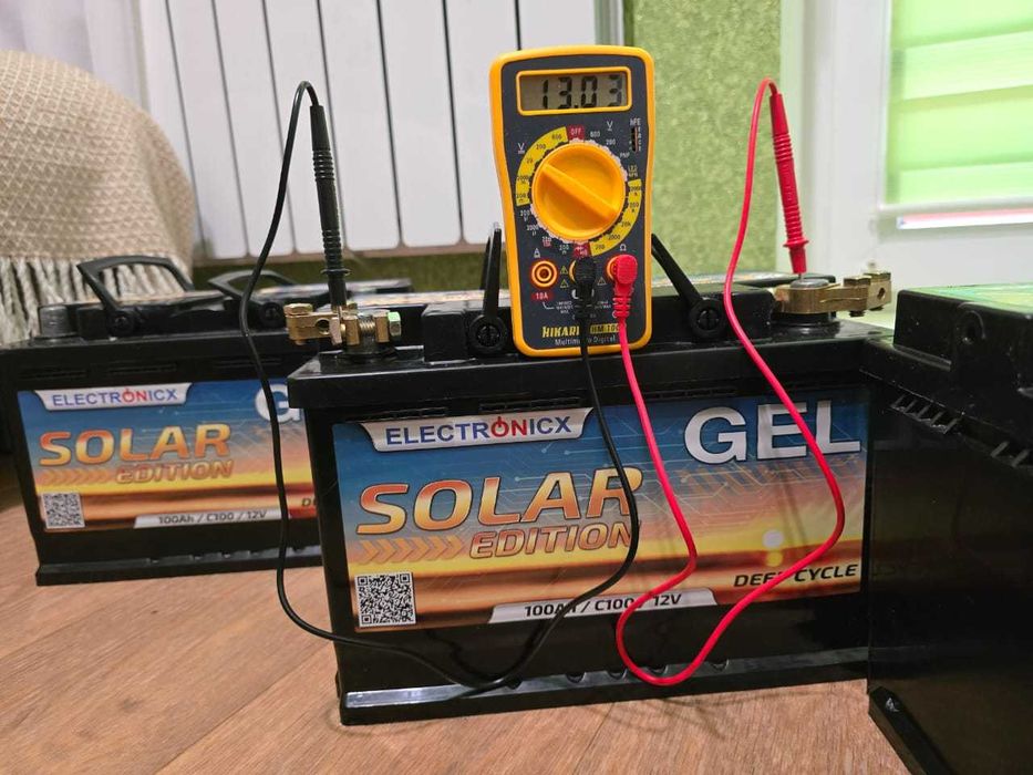 Акумулятор гелевий Electronicx Solar Edition 12V 100Ah (Майже нові)
