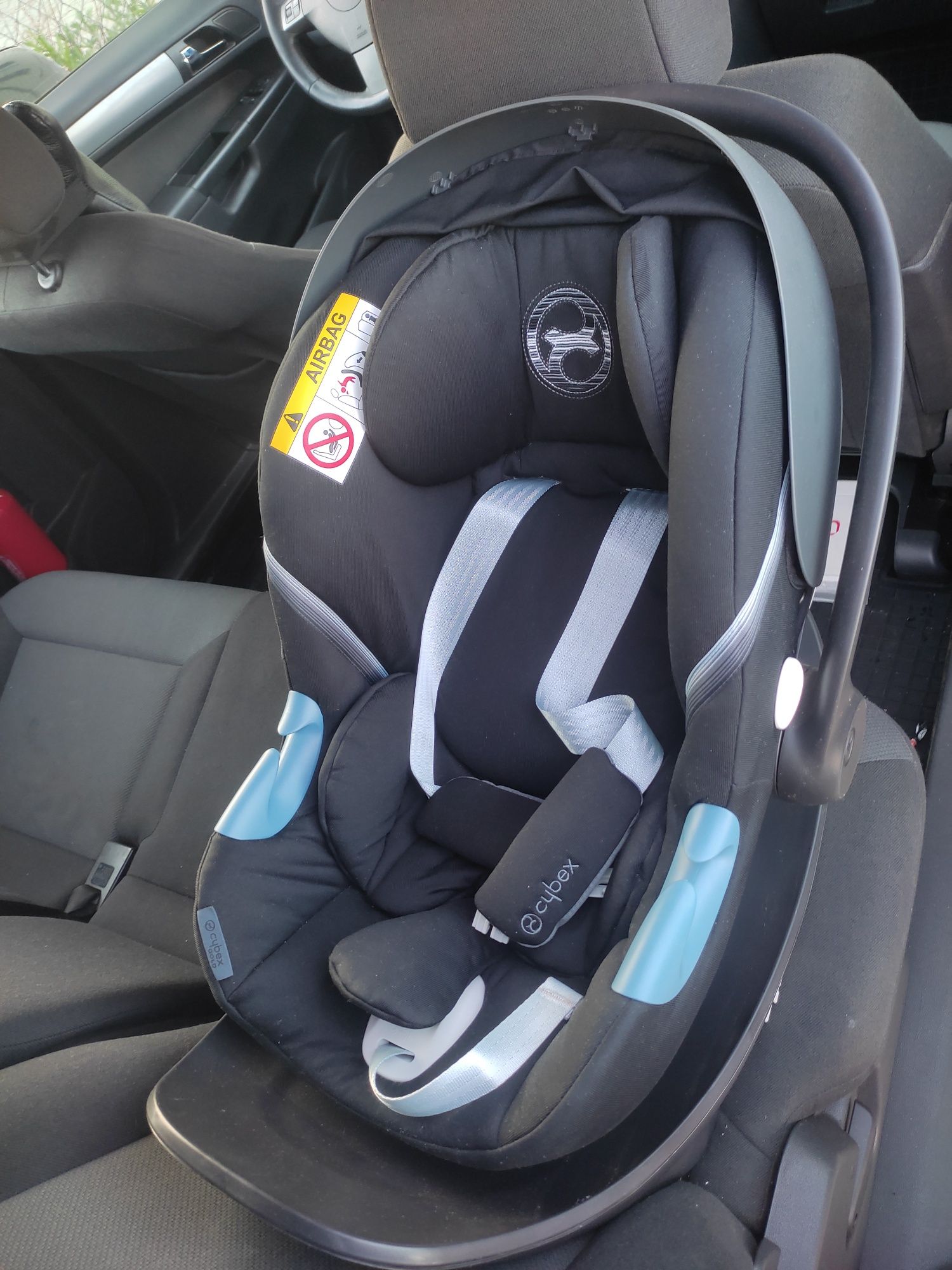 Cybex Aton M + Baza M Isofix zestaw fotelik z bazą