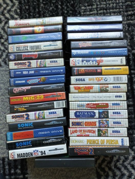Gry na Sega master system i mega driver
