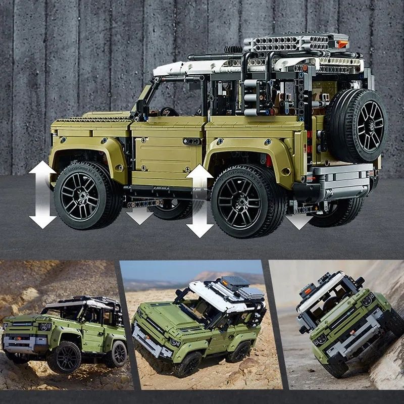 Land Rover Defender Legos para montar