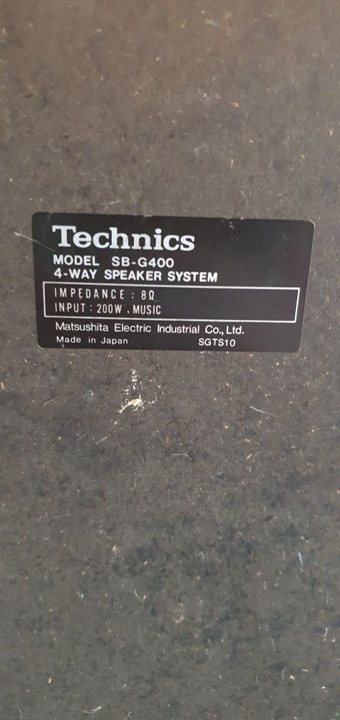 Technics 5 element  plus Technics SB-G400