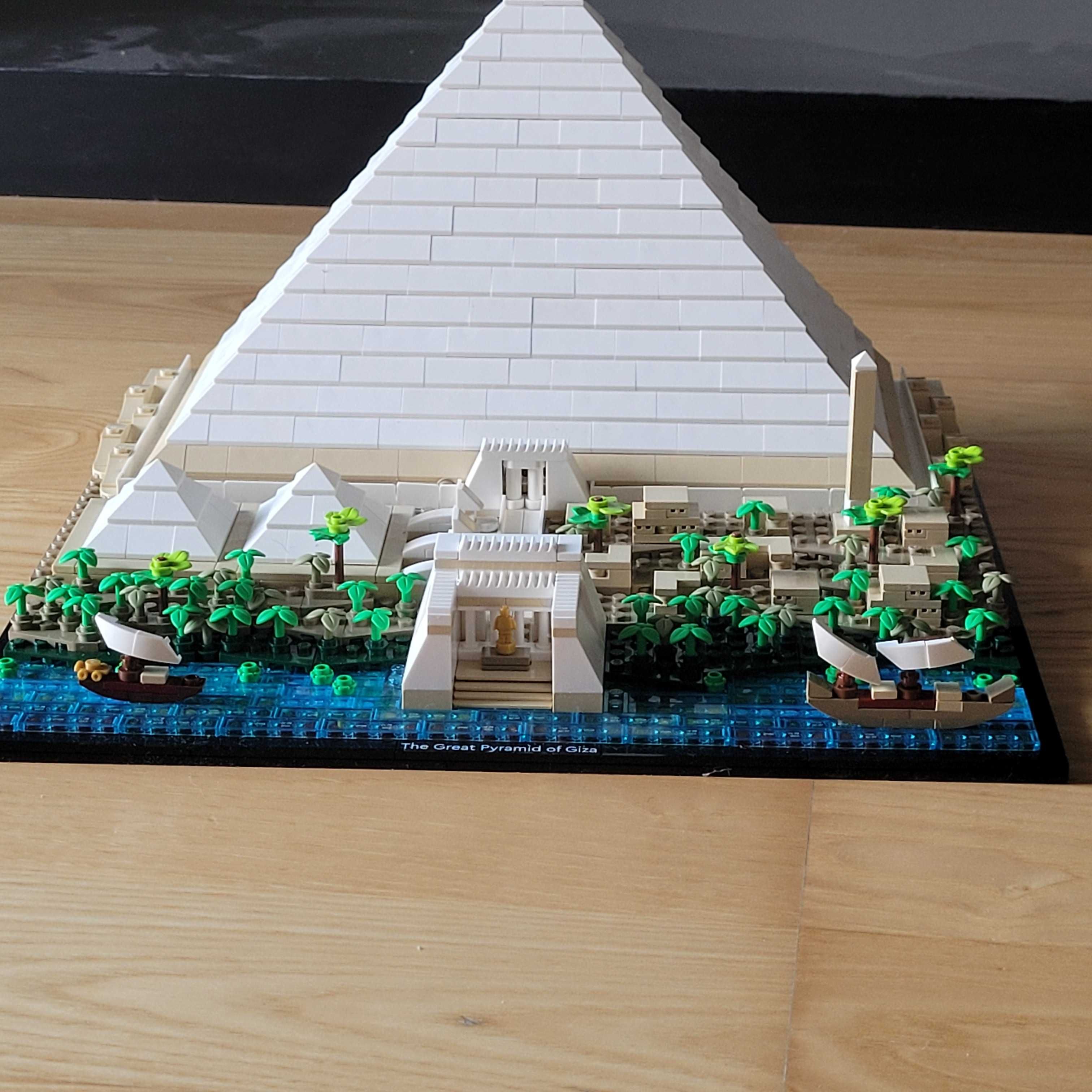 Pirâmide de giza de Lego Architecture montada