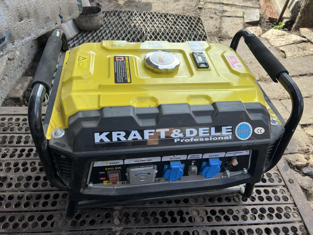 Генератор бензиновий Kraft&Dele KD-148 3500 W