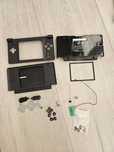 Obudowa Nintendo DS Lite czarna komplet uszkodzony zawias