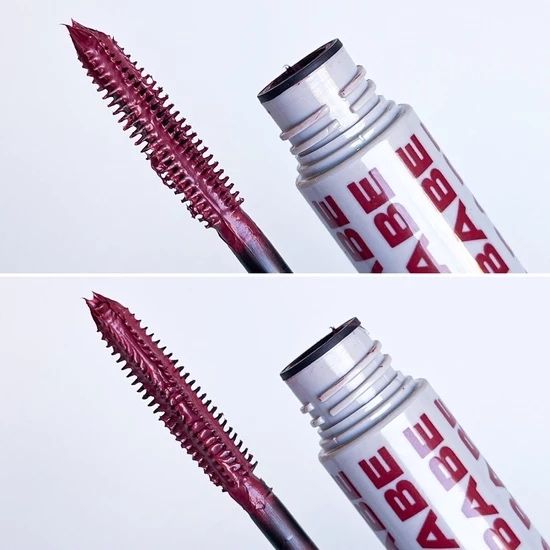 Tusz do rzęs kolor bordowy, eveline serum gratis