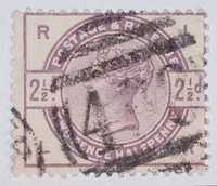 Wielka Brytania 1883 r.. Znaczek pocztowy Mi 75. Kasowany.