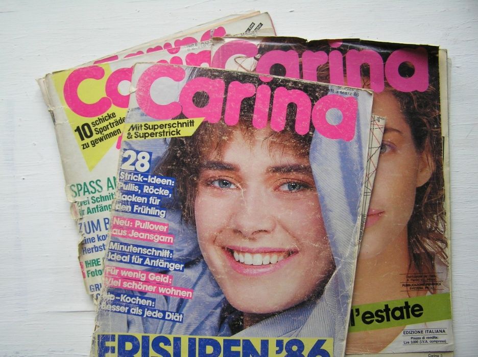 3 журнала CARINA Burda