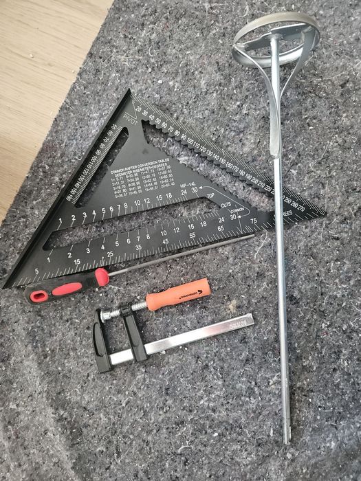 Katownik scisk stolarski pilnik do metalu