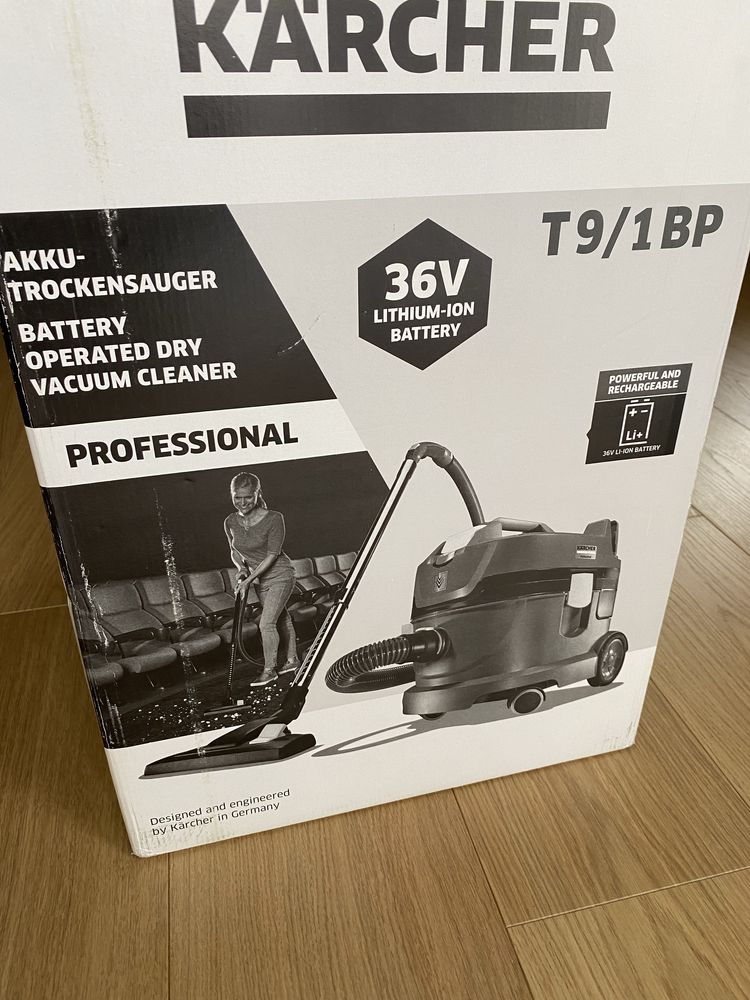 Odkurzacz Karcher T9/1 Bp. akumulatorowy