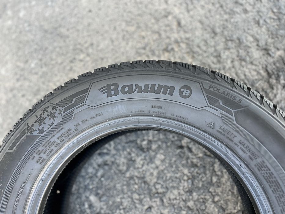 Топові шини‼️195/65 R15 Barum Polaris5 91T 6.3мм 2023рік