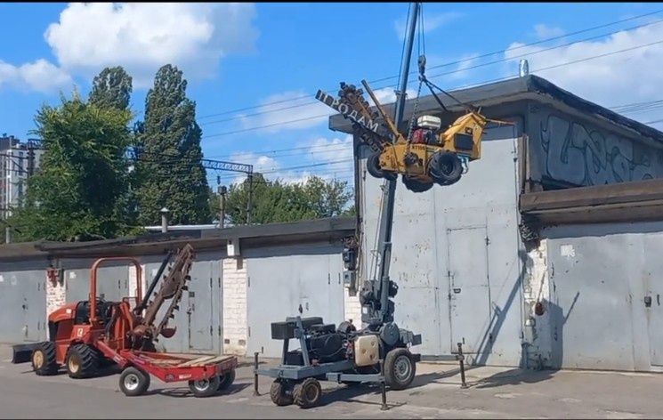 Міні кран. Мобільний кран. Радіокерування