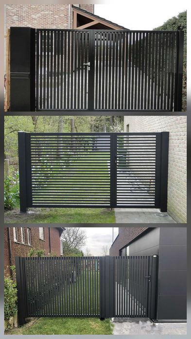 BRAMA NA WYMIAR suwana / skrzydłowa + MONTAŻ + szybki termin + AUTOMAT