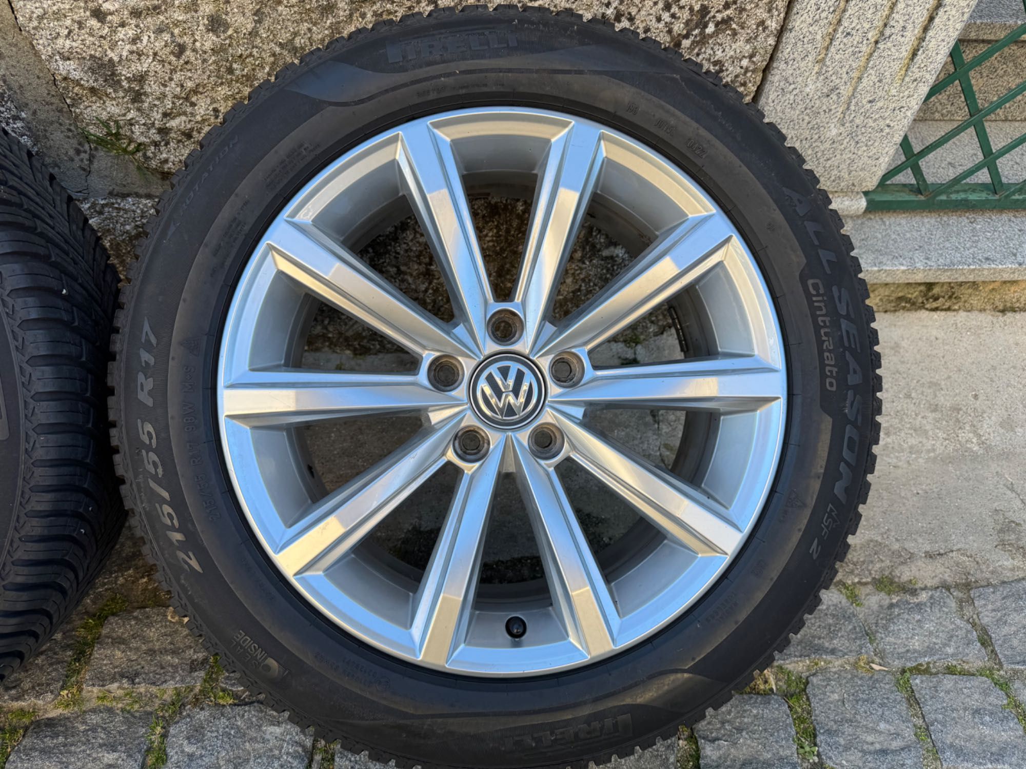 Jantes 17 5x112 Originais VW Passat B8/Golf/T-Roc/Touran