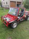Fiat 126p Baggy, z plugiem i hakiem, 4 osobowy.