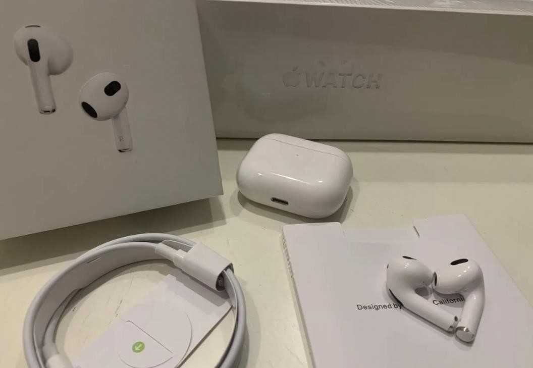 Бездротові AirPods 3 Навушники Lux якості 1в1 +чохол