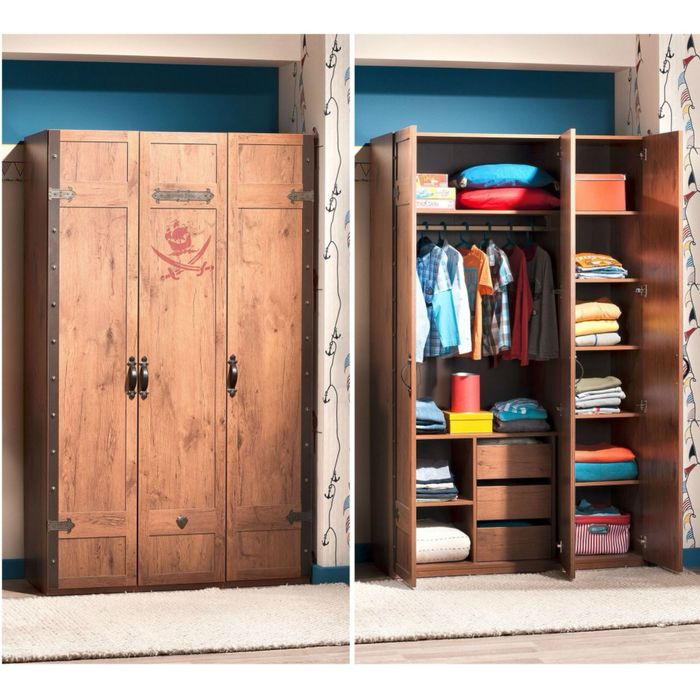 Дитяча спальня Chilek (ліжко,комод,тумба,шафа)