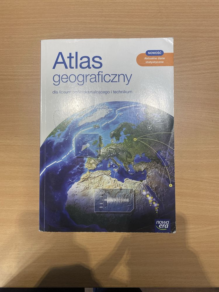 Atlas Geograficzny Nowa Era Stan BDB