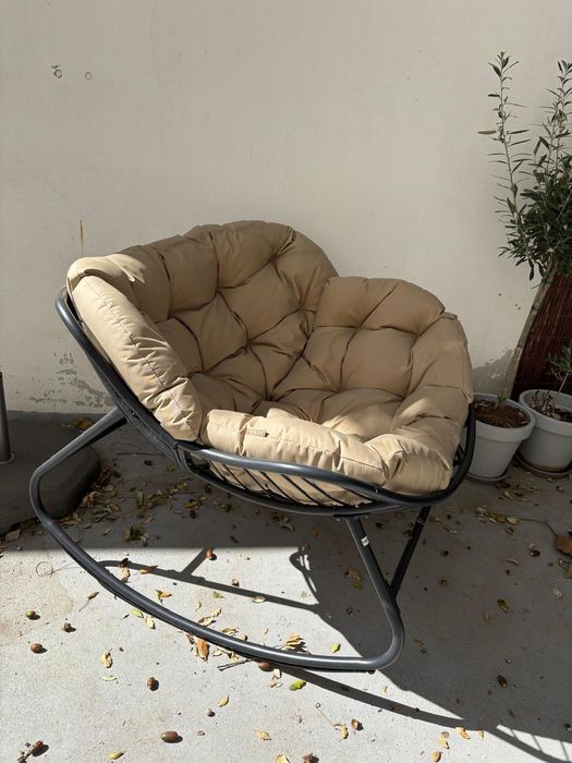 cadeira baloiço jardim