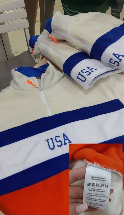 Светер полар фліс "USA"