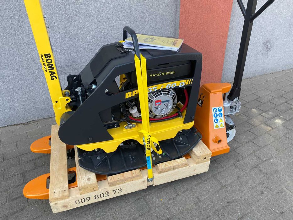 Zagęszczarka Rewersyjna BOMAG BPR 35/60 D/E HATZ Diesel Weber Wacker