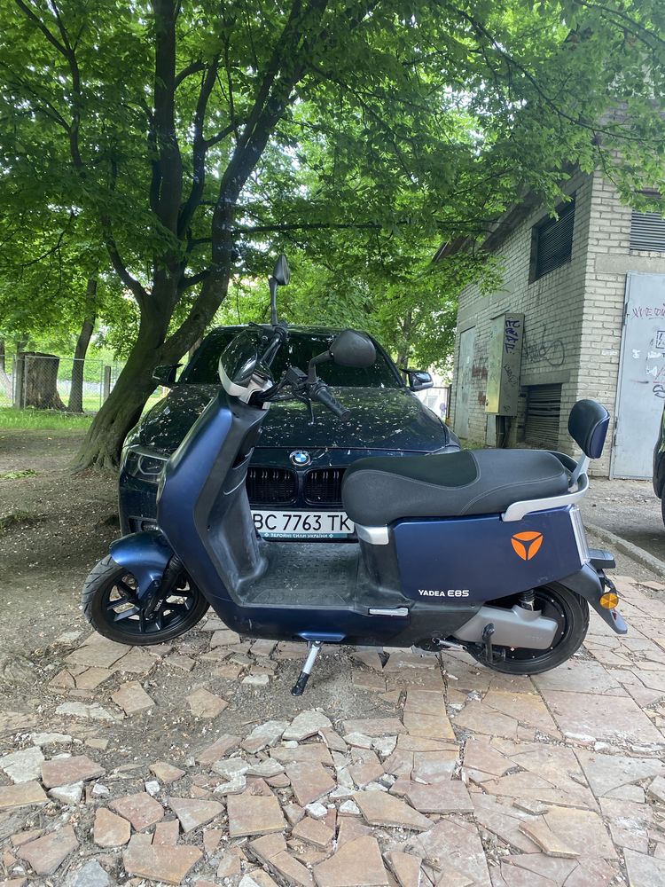 Електроскутер Yadea E8S оренда 2500/тиждень запас ходу 200+км