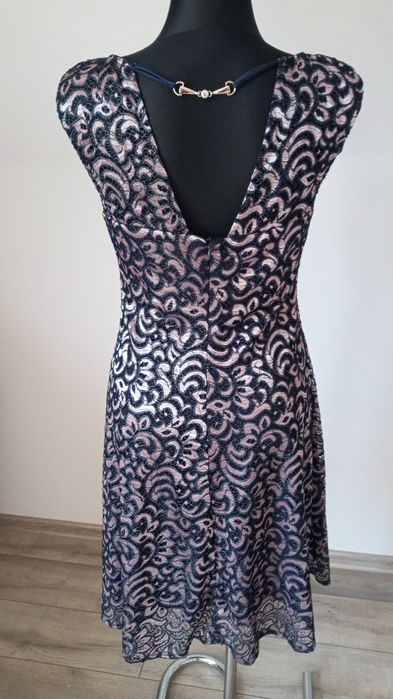 Nowa koronkowa sukienka komunia wesele 40