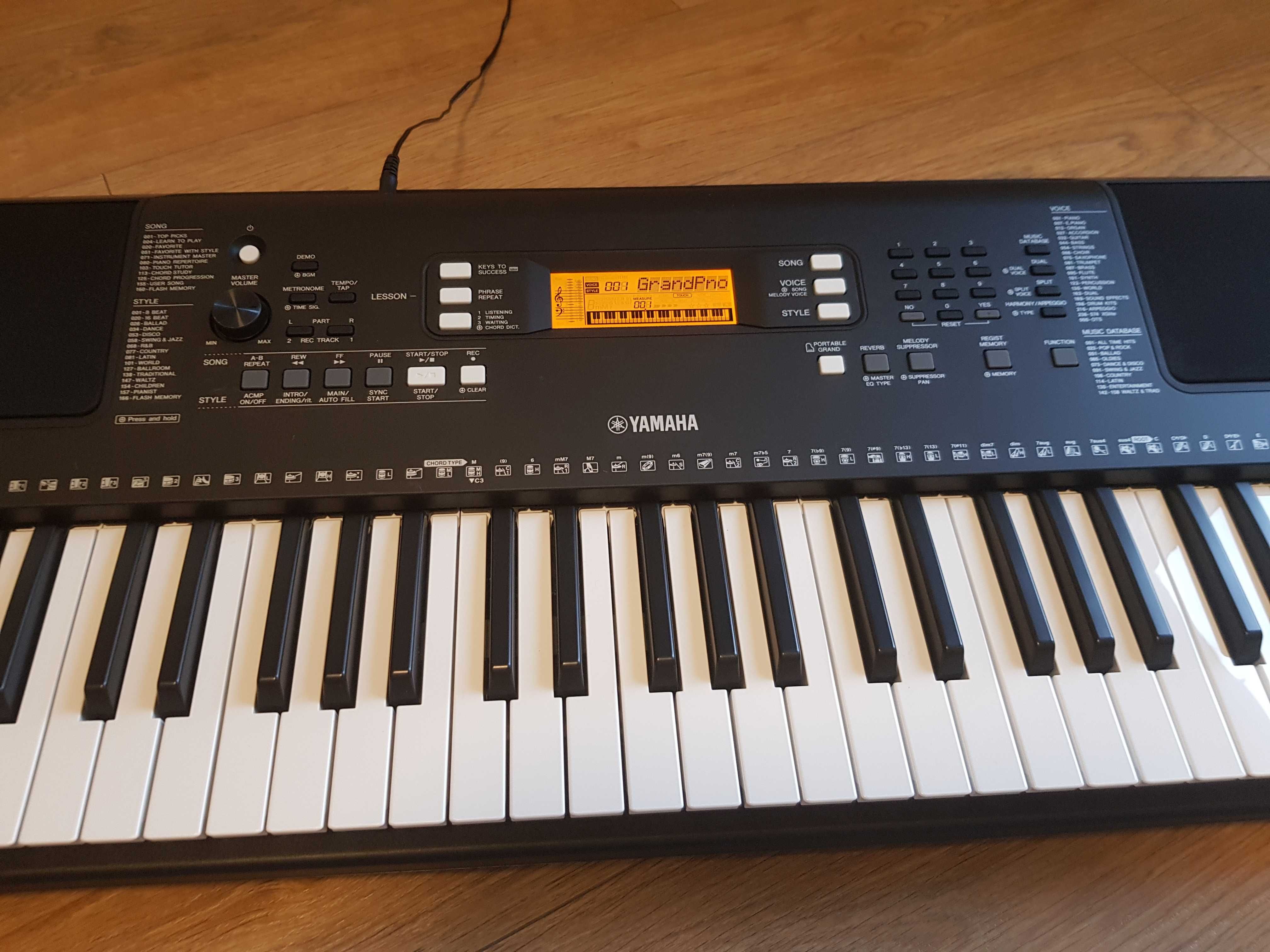 Yamaha keyboard PSR-E363 (YPT-360) stan jak NOWY