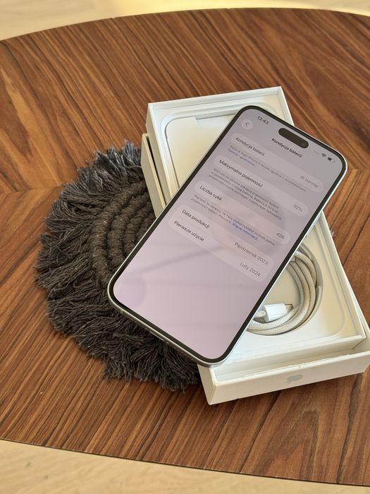 iPhone 15 Plus 128 Bateria 92%