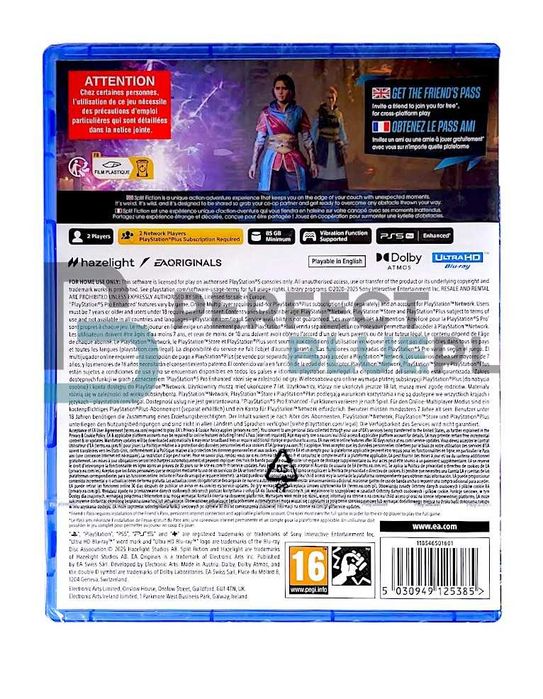 Split Fiction / Gra PS5 / Sklep Perfect Blue / Napisy PL / Warszawa