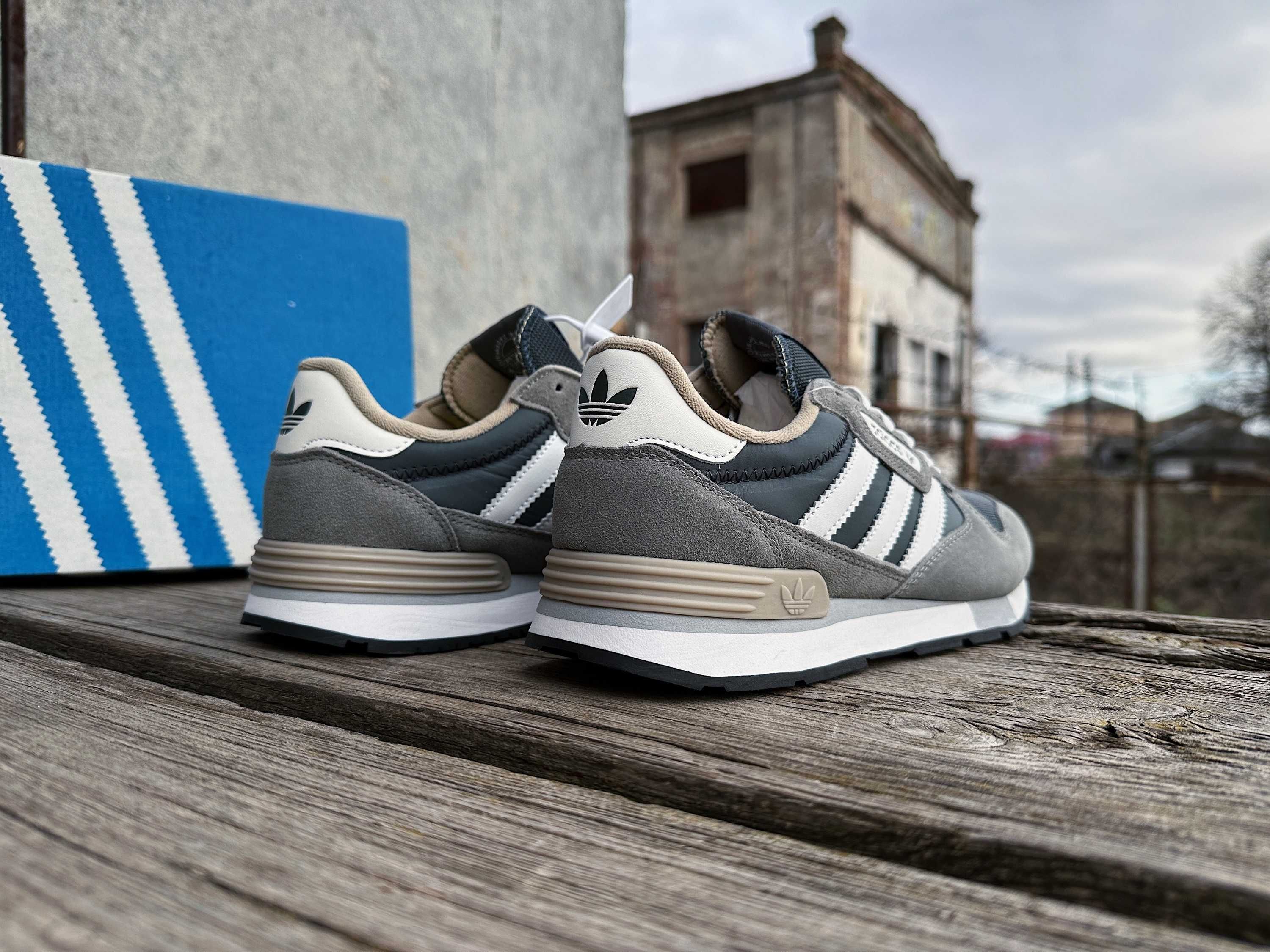 Мужские кроссовки Adidas Treziod 2 Grey серые размер 41-46