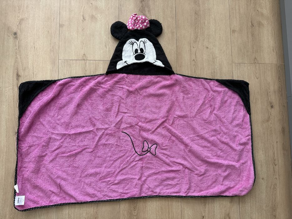 Дитячий рушник з капюшоном для дівчинки Disney Мінні Мауз Minnie Mouse