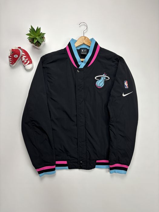 Куртка бомбер Nike NBA Miami Heat Courtside size XL