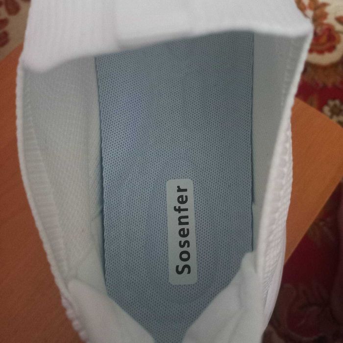 Мокасини білі літні