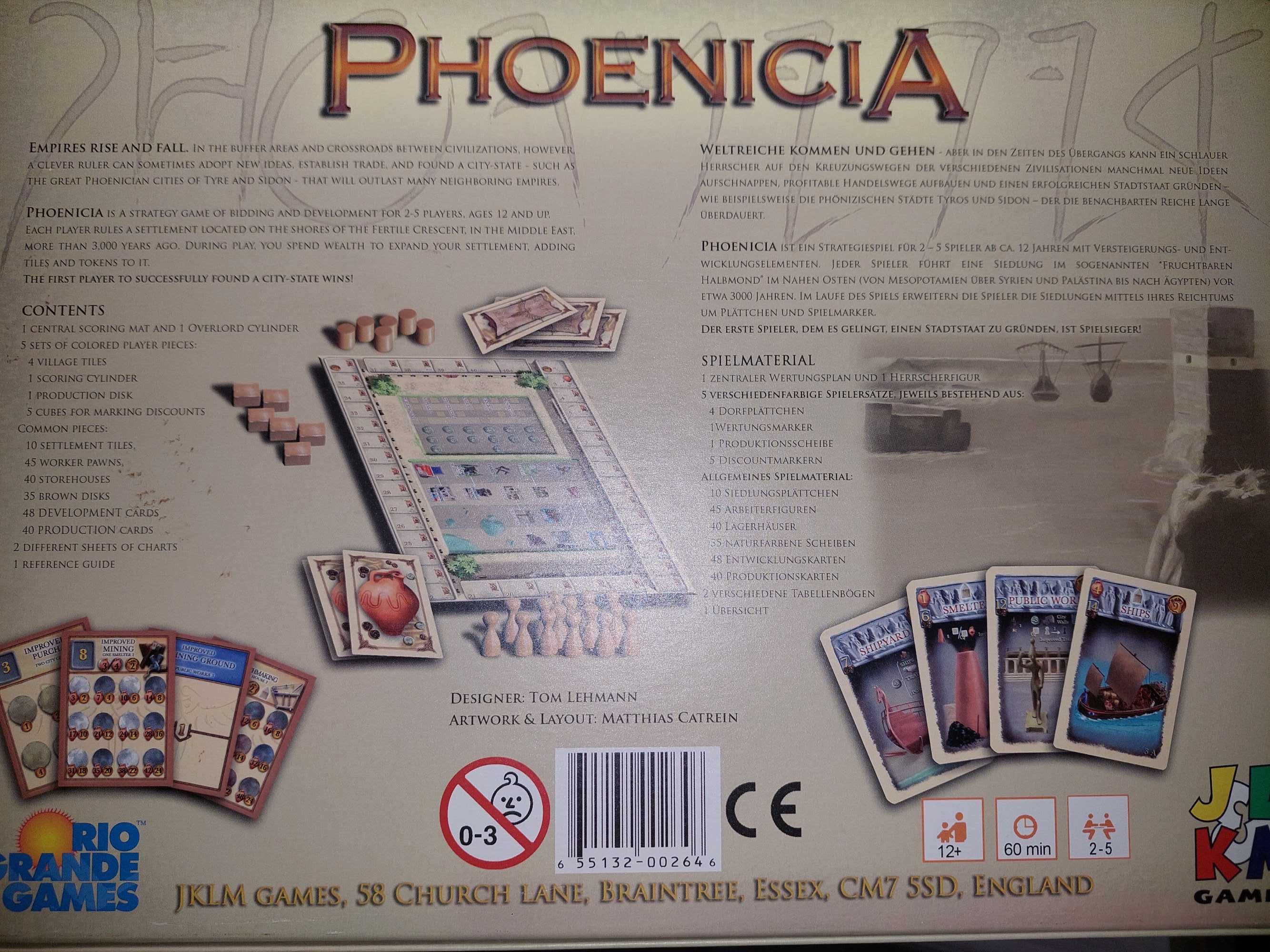 PHOENICIA gra planszowa